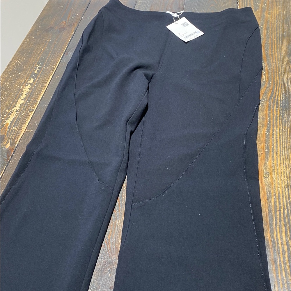 Oak + Fort Black Pants with Belt Bottom Design / Chaps - Size 8